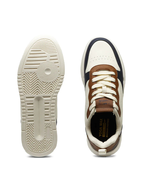 AVENUE Off White Men's Sneakers